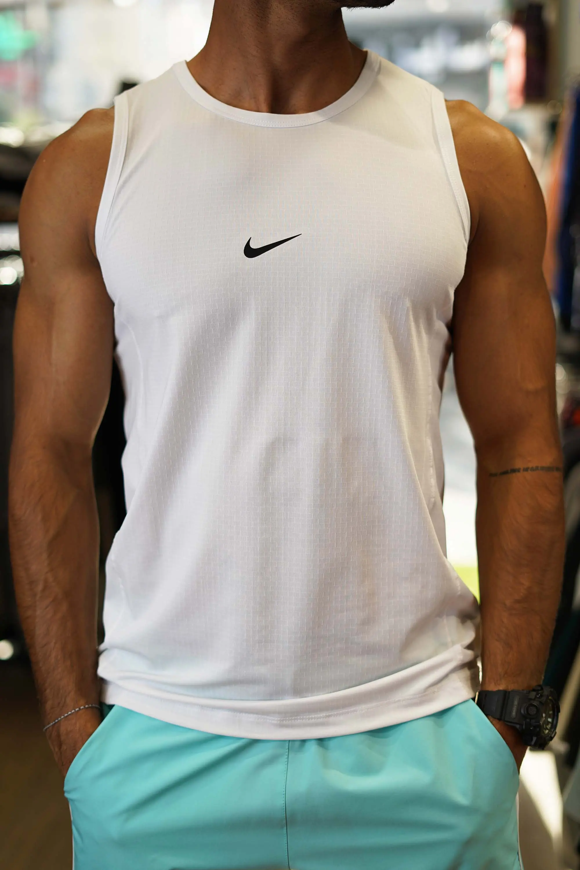 رکابی مردانه پارچه اجری | سبک، خنک و تمام کش